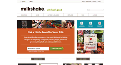 Desktop Screenshot of getmilkshake.com